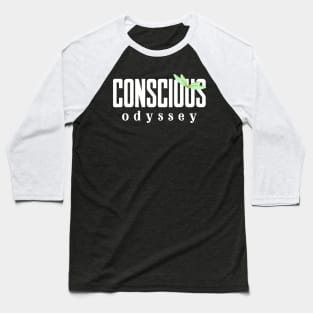 Conscious Odyssey for the Sustainable Traveler! Baseball T-Shirt